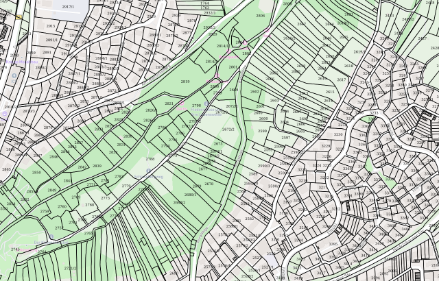 Flurkarte Herrenberg (Stadt)