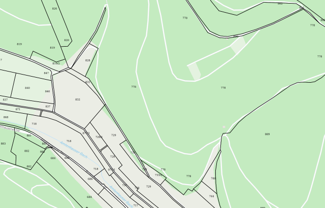 Flurkarte Immendingen