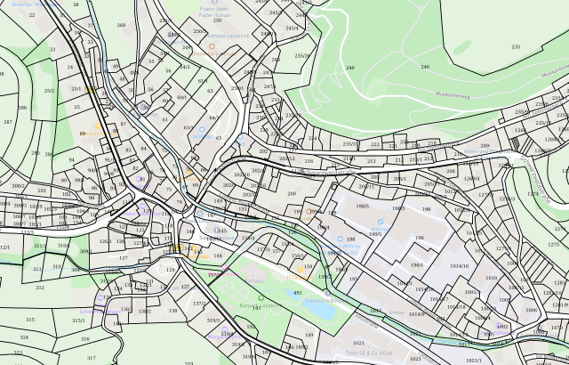 Flurkarte Lenzkirch