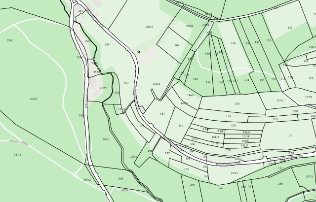 Flurkarte Loßburg