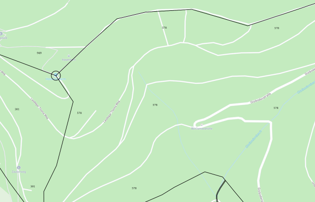 Flurkarte Todtnau