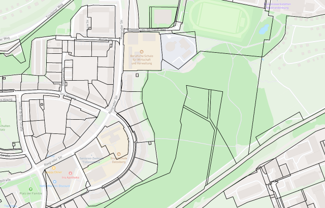 Flurkarte Neubrandenburg