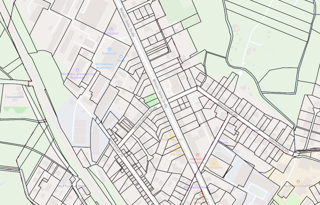 Flurkarte Neustrelitz