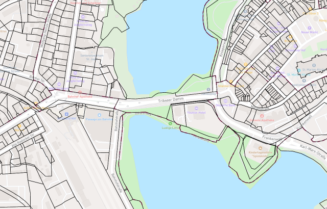 Flurkarte Stralsund