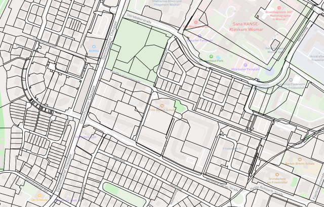 Flurkarte Wismar