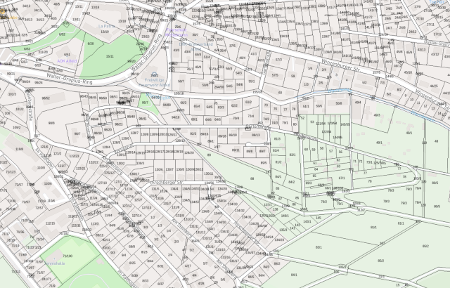 Flurkarte Alfeld (Leine)