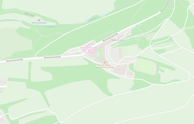 Flurkarte Sankt Wendel