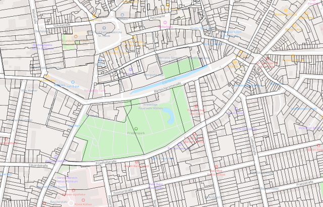 Flurkarte Köthen (Anhalt)