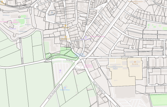 Flurkarte Querfurt