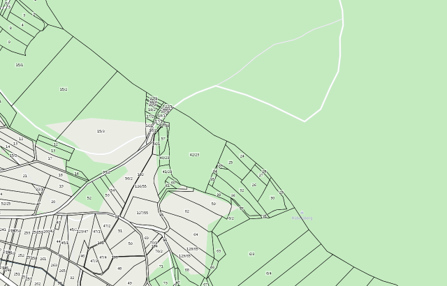Flurkarte Brotterode-Trusetal