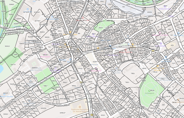 Flurkarte Schleiz